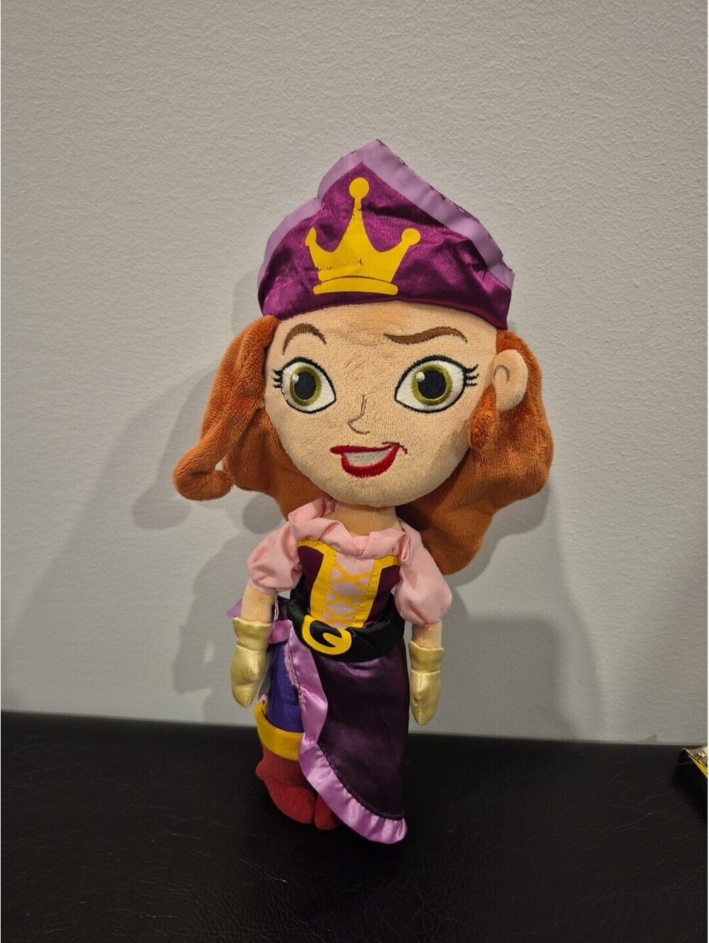 Disney Store Jake and the Never Land Pirate Princess Plush Stuffed Toy Doll 13"